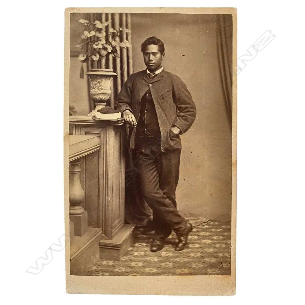Allen & Son (fl. 1862-1875) 'Southland chief Middle Island', c.1870 Image 1++